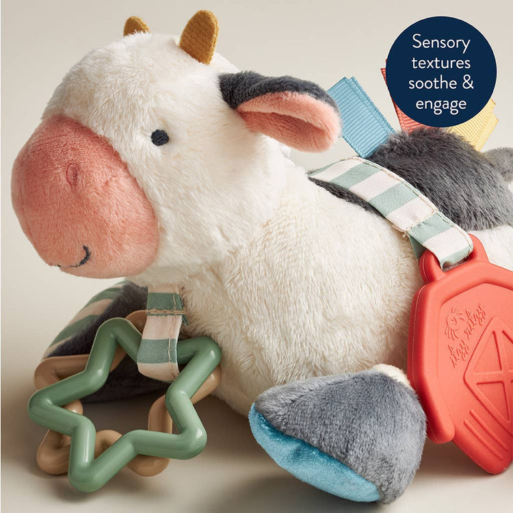 Cow Itzy Friends Link & Love Activity Plush 0+ - 8