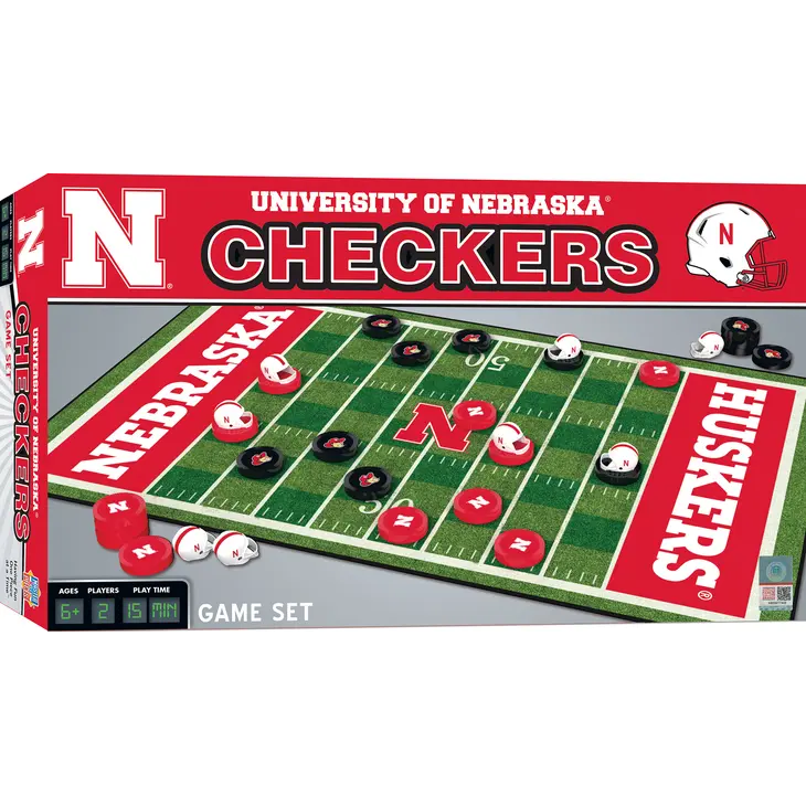 Nebraska | Checkers Folding Box 6+ - 1