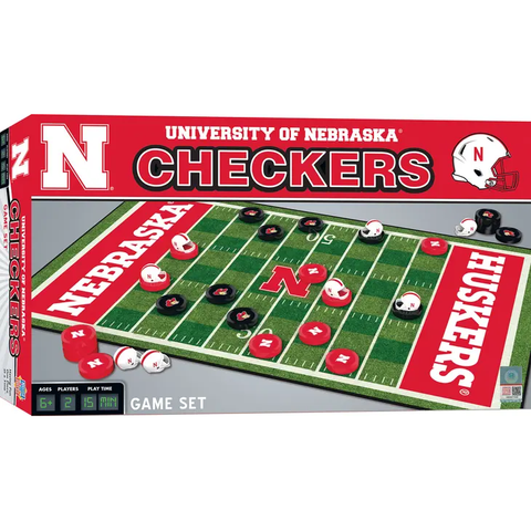 Nebraska | Checkers Folding Box 6+ - 1
