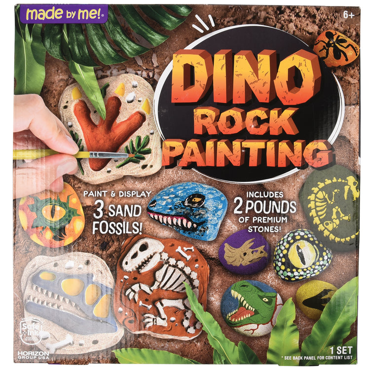 Dino Rock Painting 6+