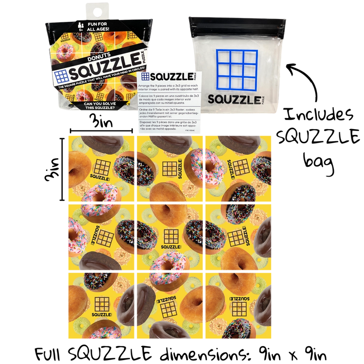 Squzzle Puzzle | Donuts Fsg-2408-Squ