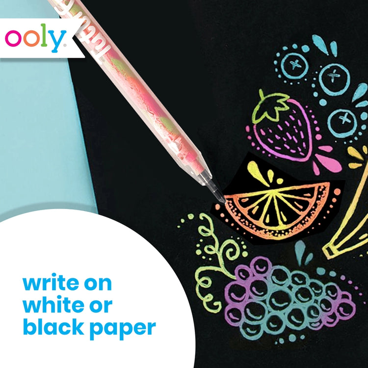Tutti Fruitti | Scented Multi-Colored Gel Pens 3+ - 5