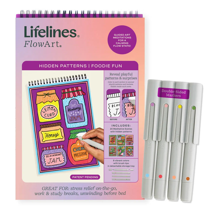 Lifelines | FlowArt | Hidden Patterns, Foodie Fun - 1