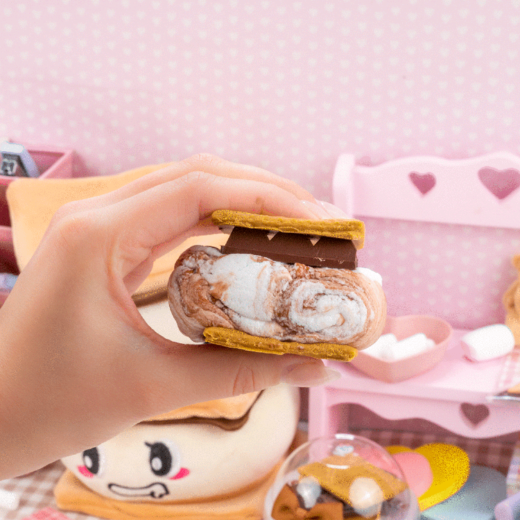 Kawaii Slime | Gooey S'mores Cloud Creme Slime - 3