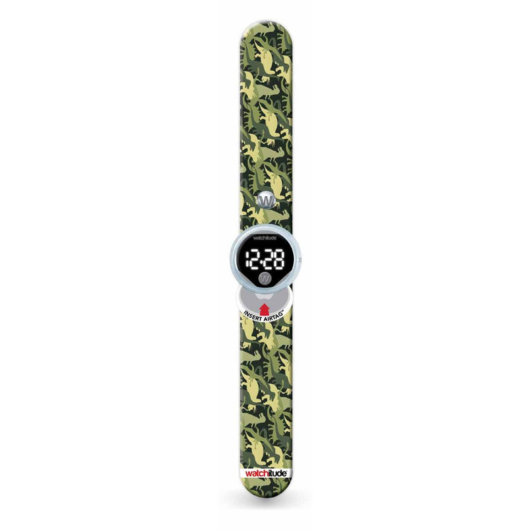 Tag'd Trackable Watch | Dino Camo for Ages 5+