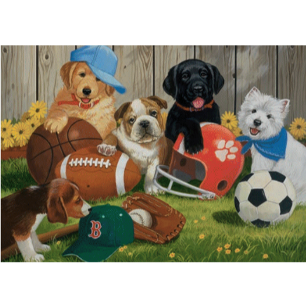 Puzzle | Let's Play Ball! | 200 Pc XXL - CR Toys