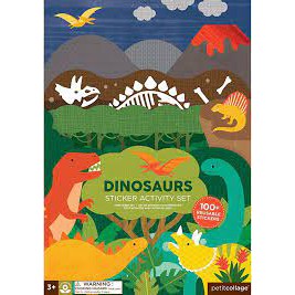 Sticker Activity Book Set Dinosaurs