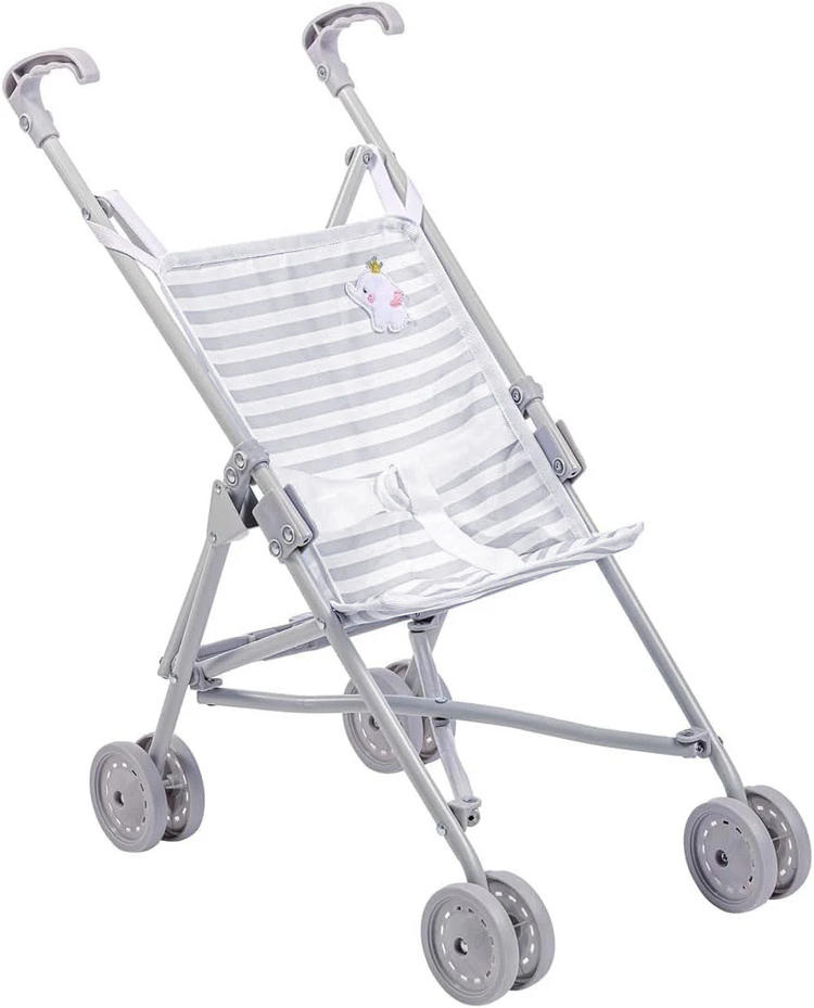 Berenguer Boutique | Umbrella Doll Stoller Grey Ages 2+ - 1