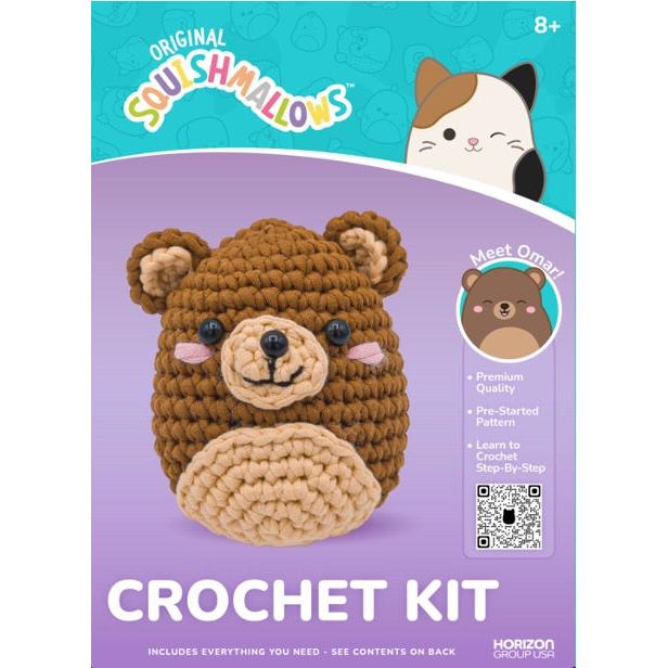 Squishmallow Crochet Craft Kit-Omar