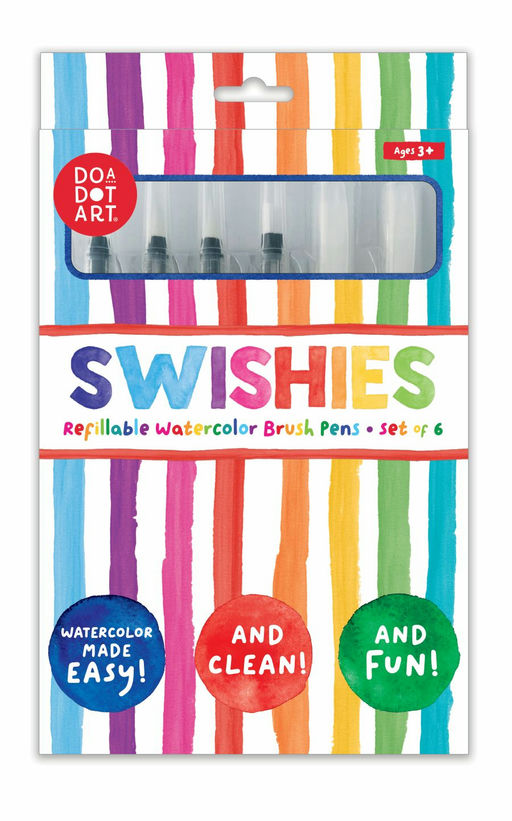 Watercolor Brush Pens | Swishies Refillable 3+ - CR Toys