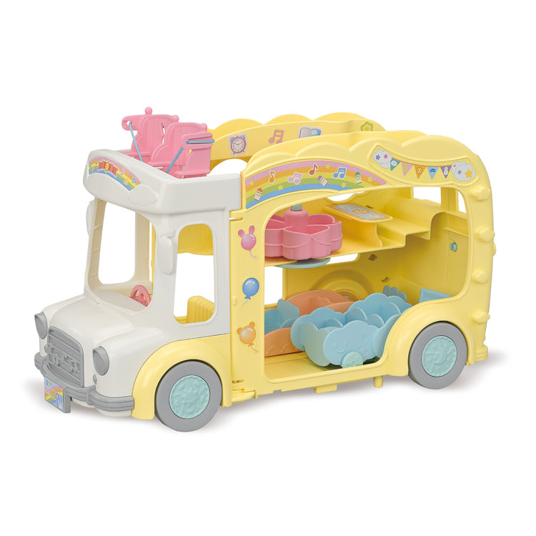 Calico Critters |Rainbow Fun Nursery Bus CC2167