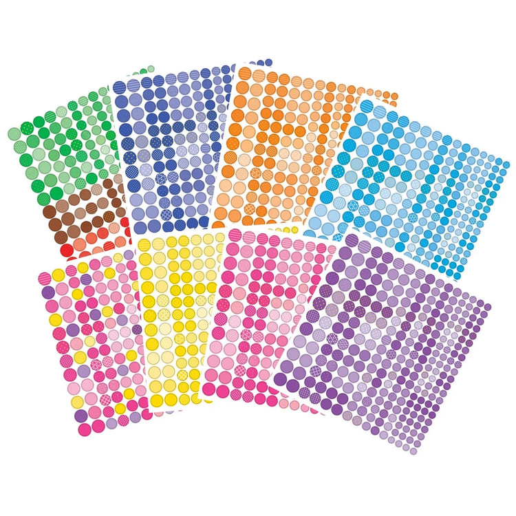 Color By Dots Sticker Book | Unicorns