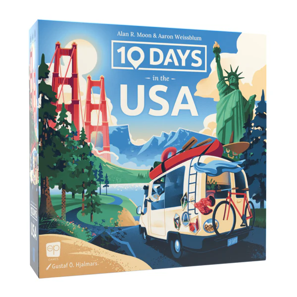 10 Days In The Usa Game 8+