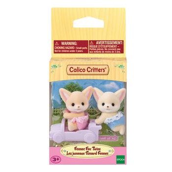 Calico Critter Fennick Fox Twins - CR Toys