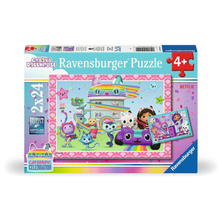 Puzzle | Gabby's Dollhouse | 2x24 Pc - CR Toys