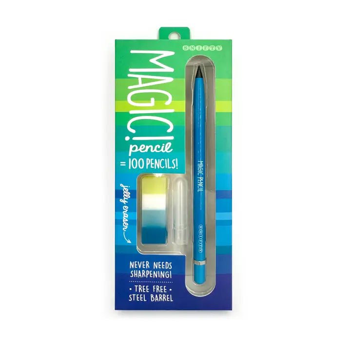 Magic Pencil & Eraser Set |Blue Spm007