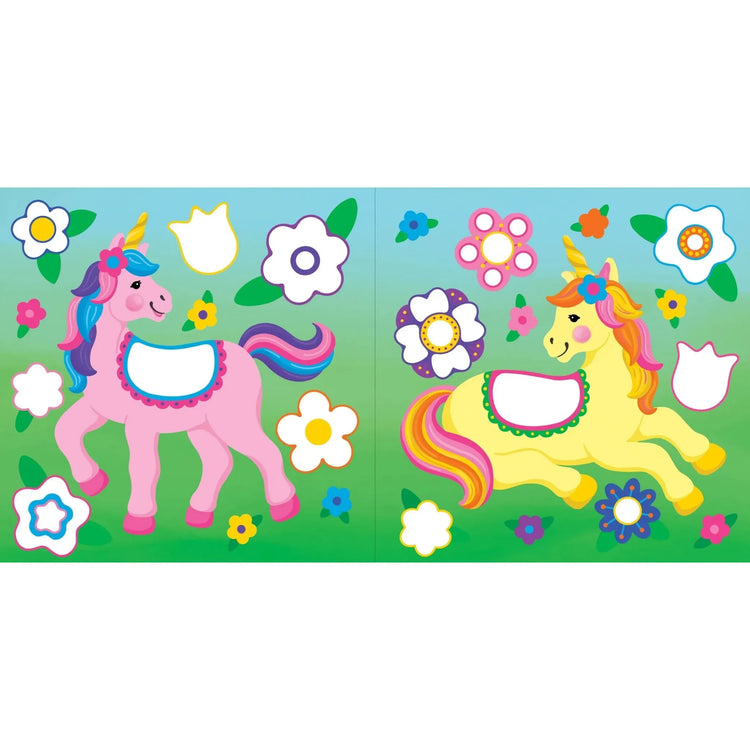 Color By Dots Sticker Book | Unicorns