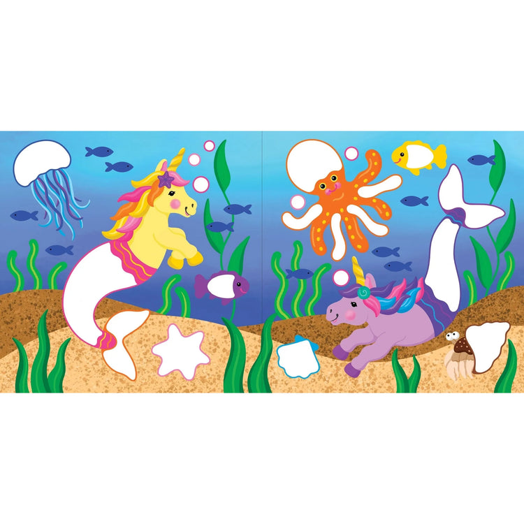 Color By Dots Sticker Book | Unicorns