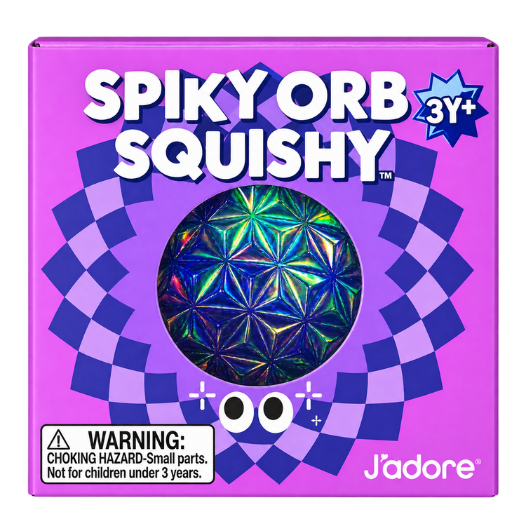 Squish Spiky Orb | Purple - 1