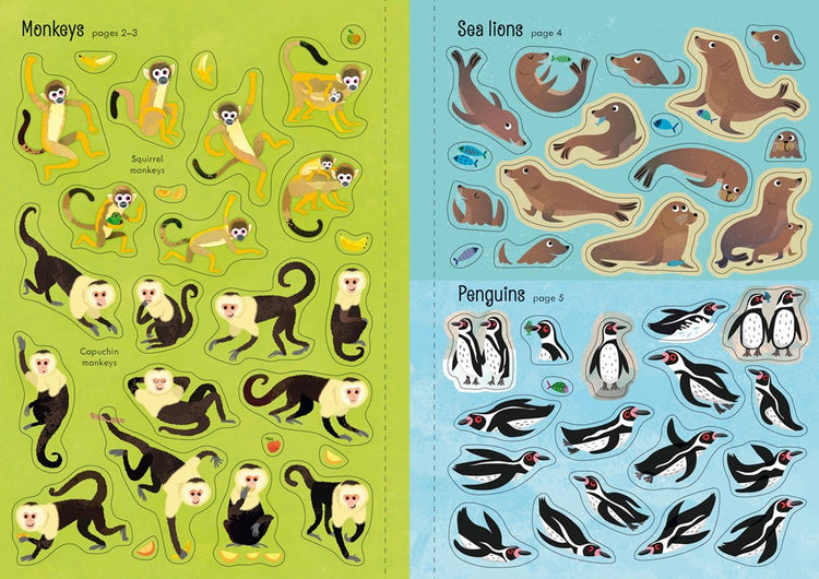 Little First Stickers | Zoo 3+ - 4