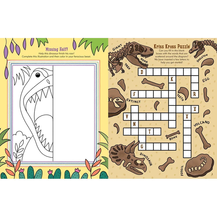 Dinosaur Activity Book