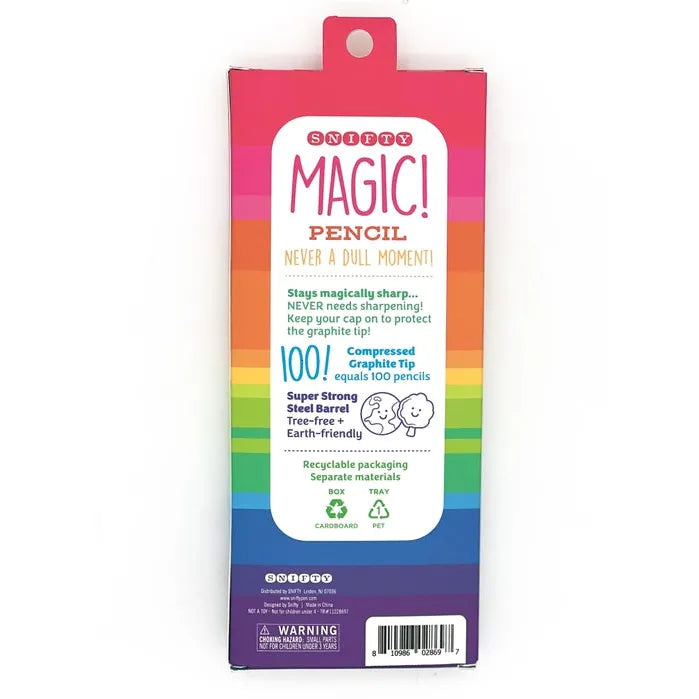 Magic Pencil & Eraser Set |Red Spm002