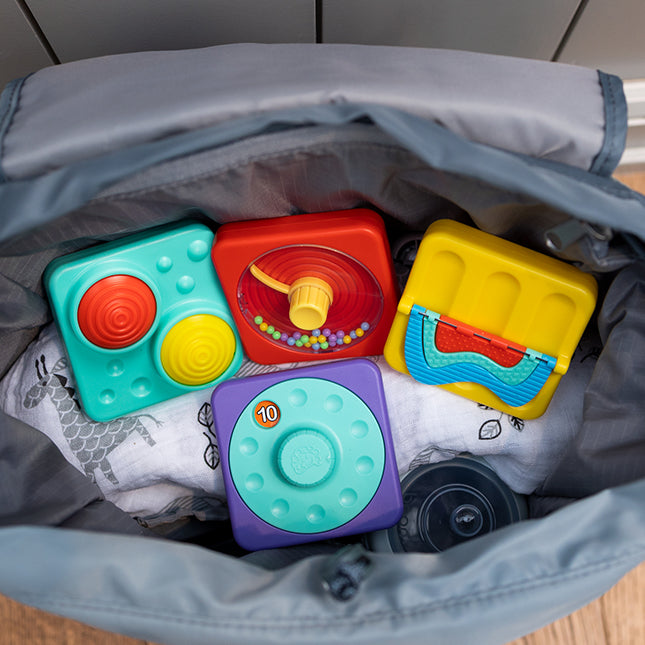 PlayTab Sensory Set Tiles | Set 6 | 12M+ - CR Toys