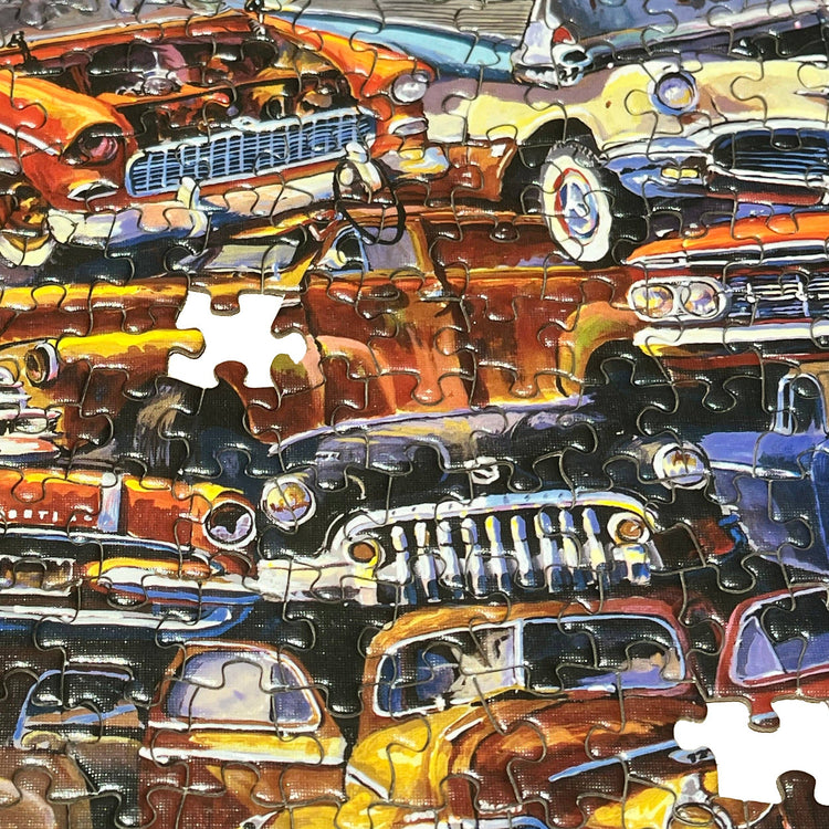 Puzzle | Fabulous 50s Classic Cars | 1000 Pieces - 10