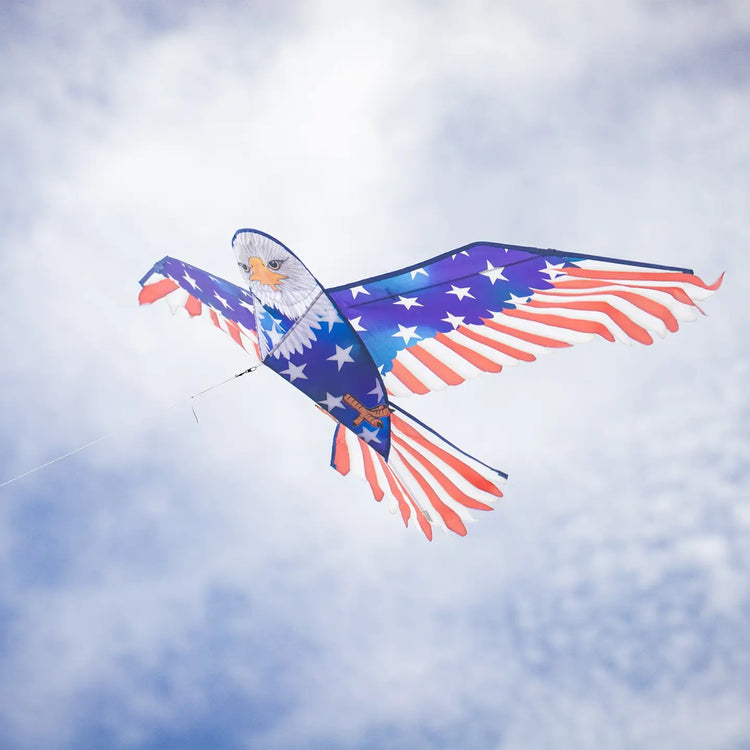 Kite | 70" Patriotic Bald Eagle Kite - CR Toys