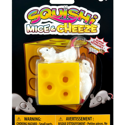 Incredible Squishy | Squishi Mice and Cheese - CR Toys