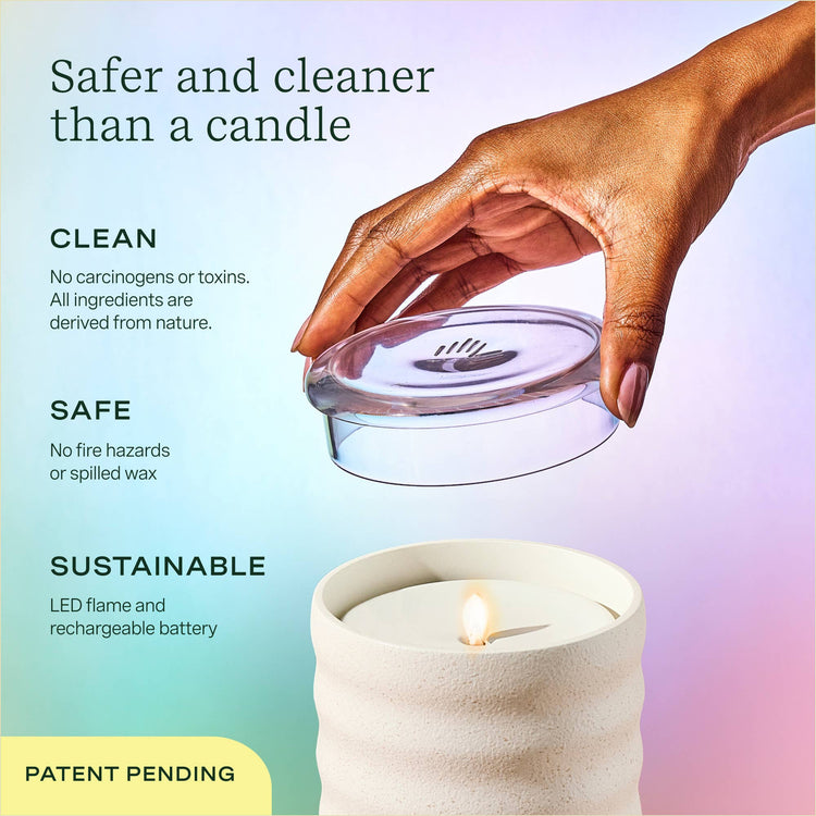 Lifelines | Flameless Candle Diffuser | Bubble Cream - 5
