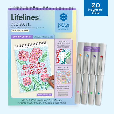 Lifelines | Flowart | Dot by Letter | Everyday Inspiration - CR Toys