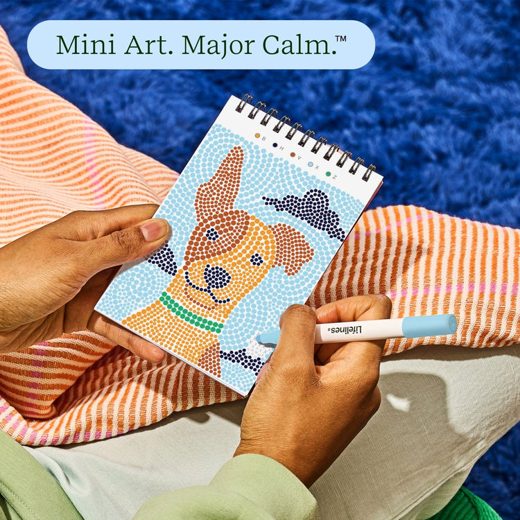 Lifelines | Flowart Mini | Dot by Letter | Furry Friends - CR Toys