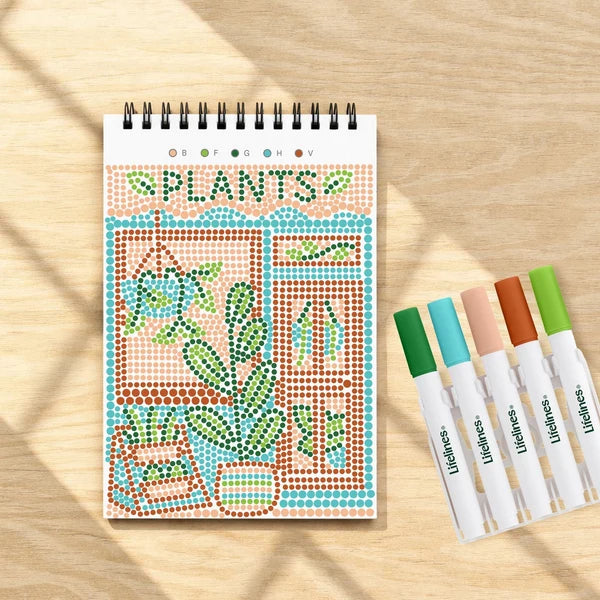 Lifelines | FlowArt Mini | Dot-By-Letter Plant Paradise - 7