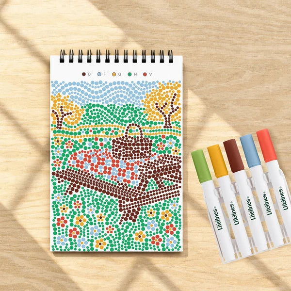 Lifelines | FlowArt Mini | Dot-By-Letter Small Town Serenity - 2