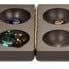 Mancala | Folding Dark Wood & Glass Stones Game - 4