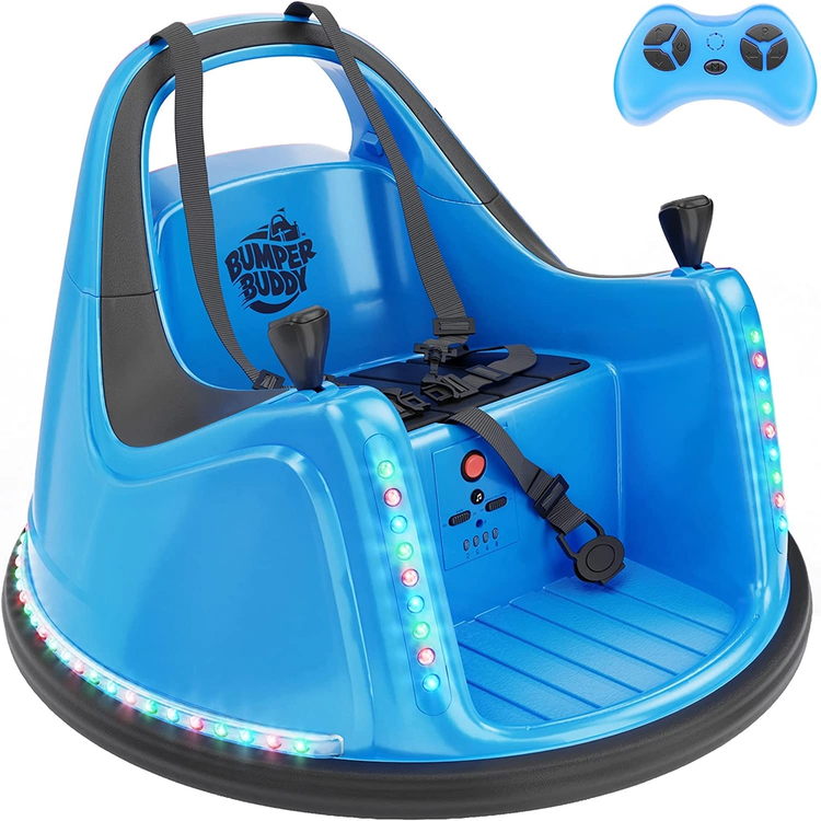Ride-On Electric Bumper Car for Kids | Blue