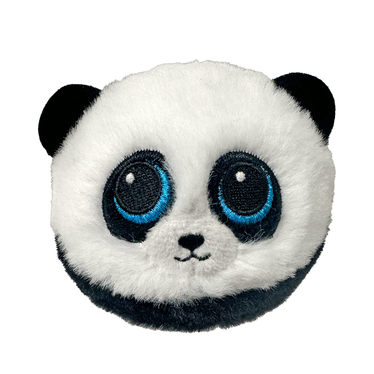 Ty Beanie Bellies Ball | Checkers White Panda - 1
