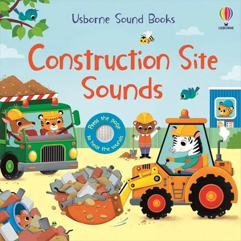 Construction Site Sounds Board Book 2+