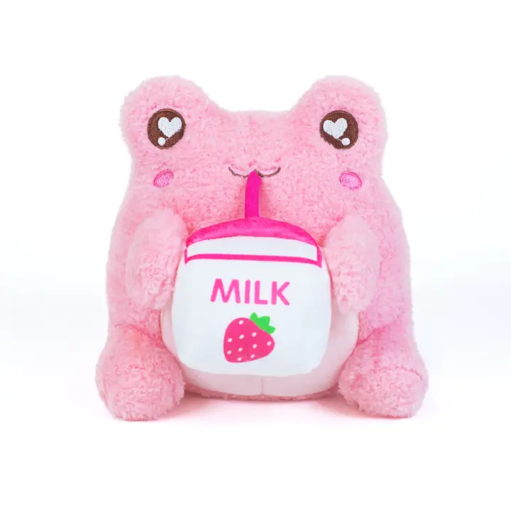 Strawberry Milk Sippin' Wawa 6" Plush Cb62363