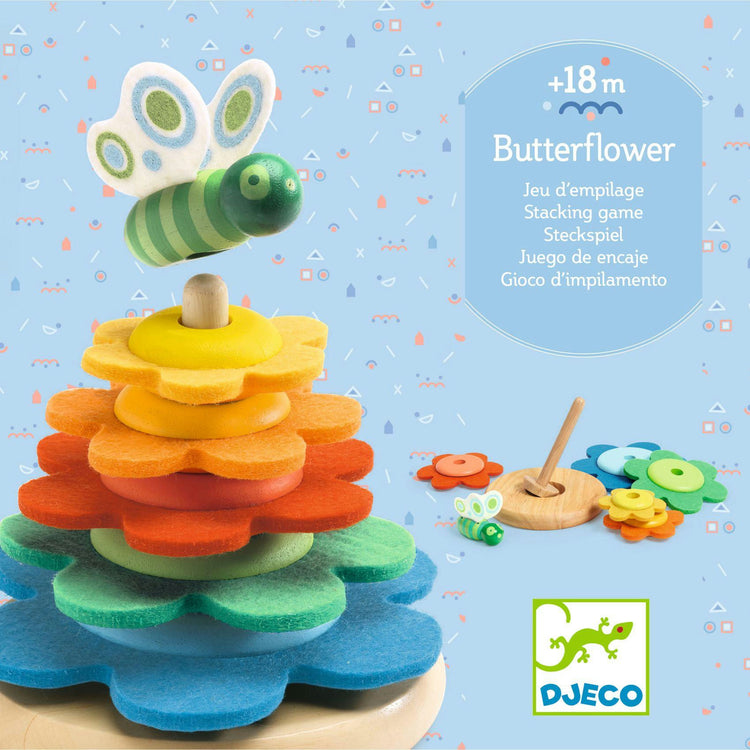 Butterflower Stacking Game 18M+