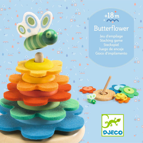 Butterflower Stacking Game 18M+