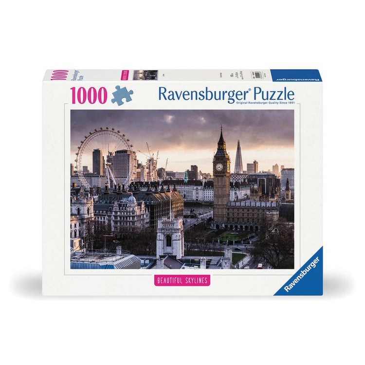 Puzzles | Beautiful Skylines London | 1000 Pc - CR Toys
