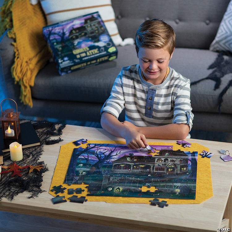 Seek & Find Glow Puzzle | Ghost In The Attic