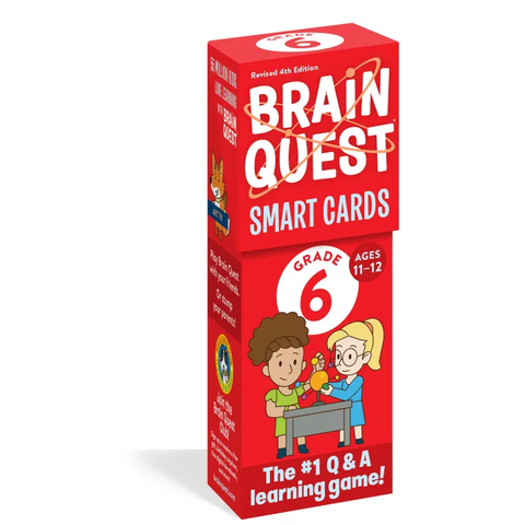 Brain Quest 6th Grade Smart Cards Revised 4th Edition - CR Toys