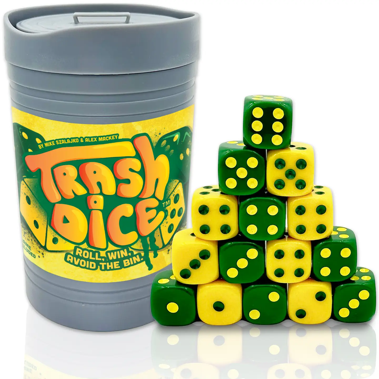 Trash Dice | Fast Paced Family Game | 6+