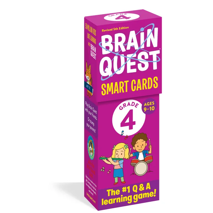Brain Quest | 4th Grade Smart Cards Revised 5th Edition - 1