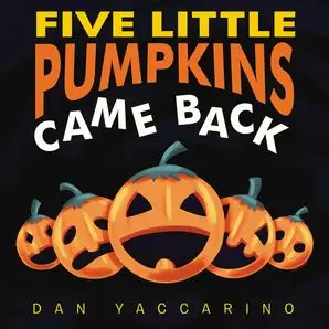 Five Little Pumpkins Book Board Book 1+
