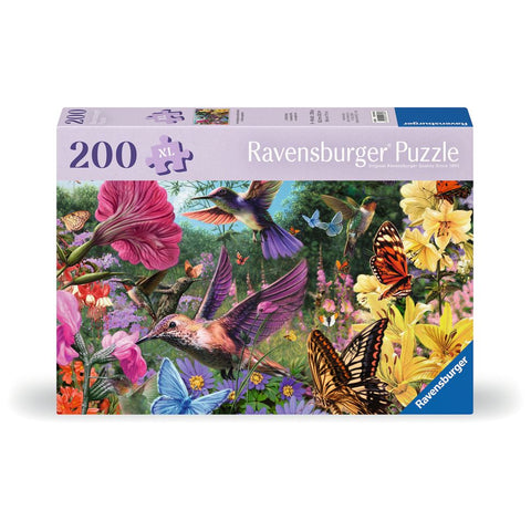 Puzzle | Hummingbirds & Butterflies | 200 Pc - CR Toys