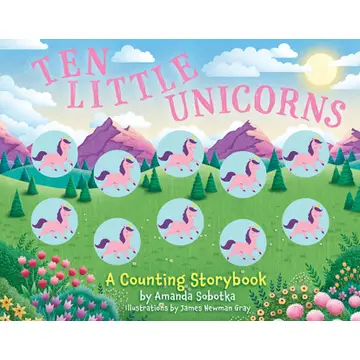 Ten Little | Unicorns Book - CR Toys